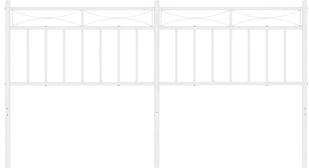 Cabeceira de cama 160 cm metal branco