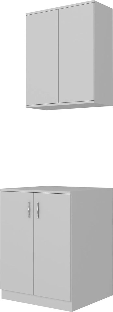 Armário de Casa de Banho Su – Branco – 70x90x65 cm