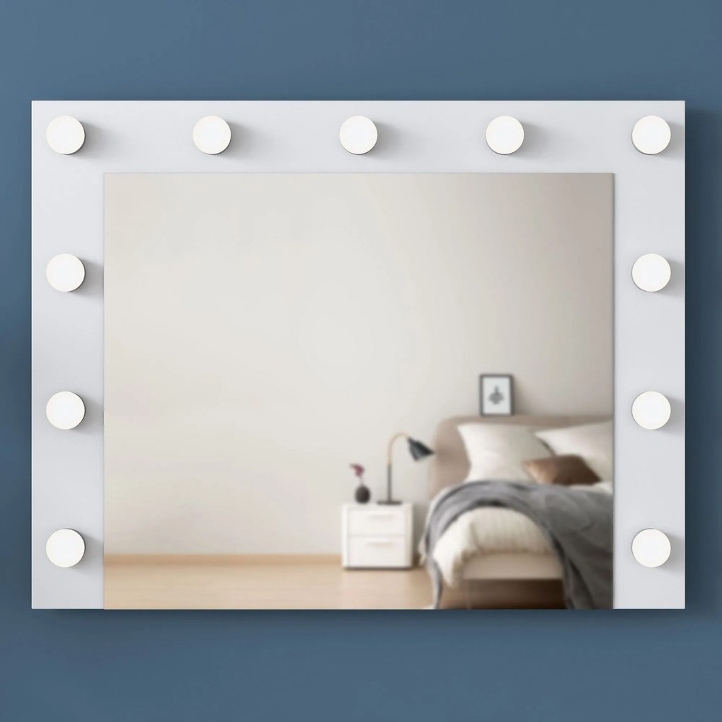 Mesa de Maquilhagem BJ119 – Branco – 120x81,6x44,5 cm