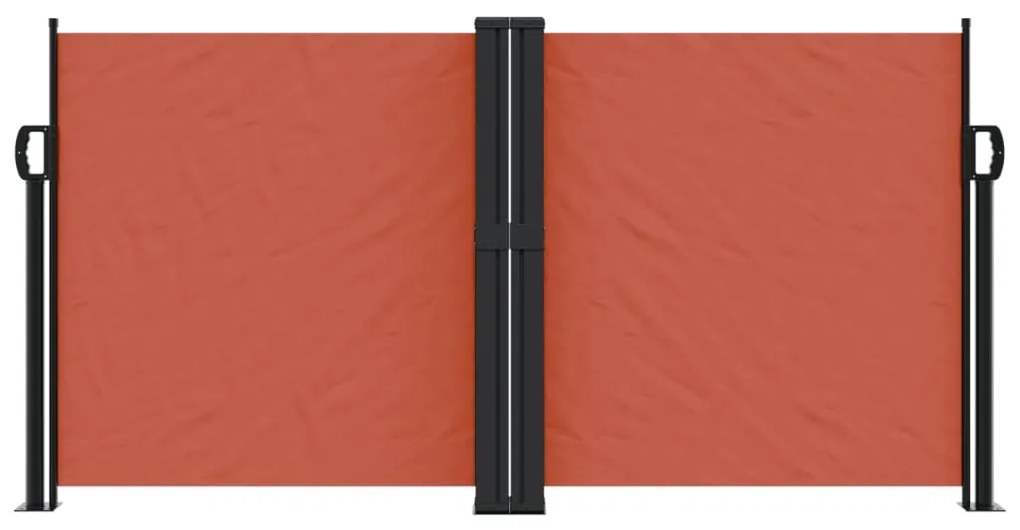 Toldo lateral retrátil 120x1200 cm terracotta