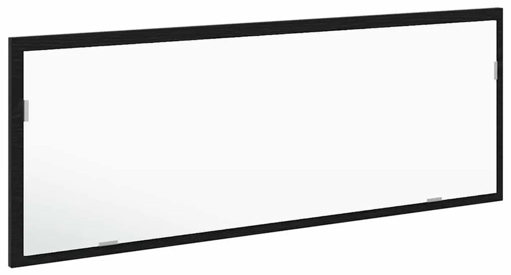 Espelho de Casa de Banho LED vidaXL Carvalho Preto 100x8,5x37 cm de Ma