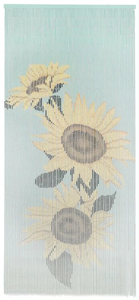 vidaXL Cortina mosquiteira em bambu 90x200 cm