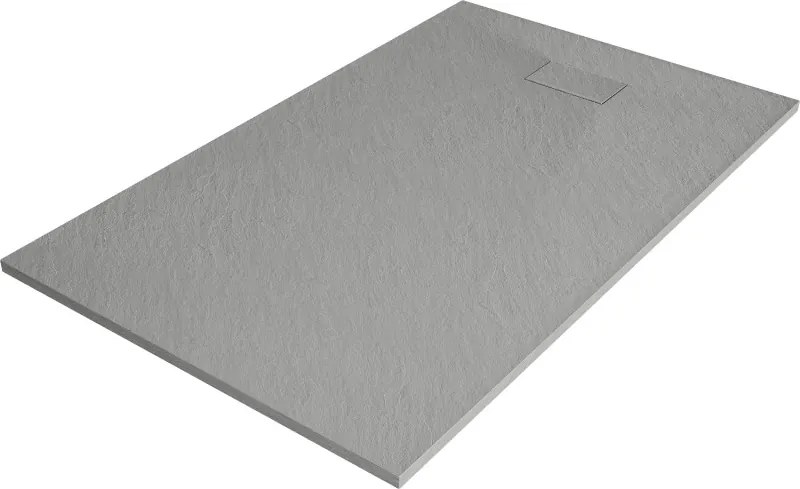Mexen Hugo base de duche retangular SMC 140 x 80 cm, cinza - 42618014