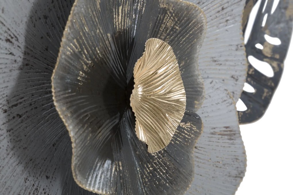 PAINEL DE PAREDE DE FERRO 3D EDY -B- CM 74,9X7X47,6 MULTICOLOR