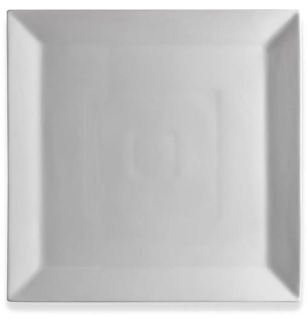 Prato Porcelana Ming Branco 31X31X3cm