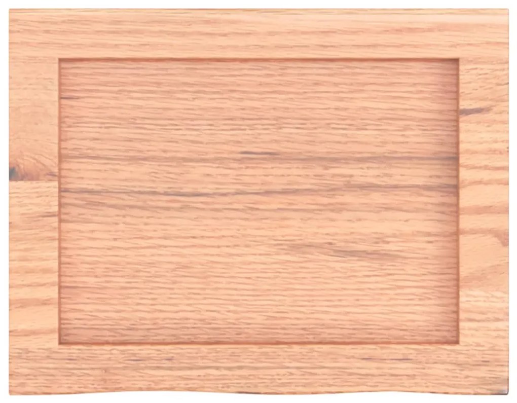 Prateleira de parede 40x30x(2-6) cm carvalho tratado castanho