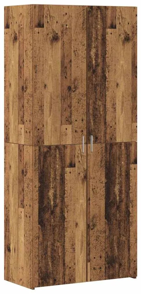 Buffet Highboard Madeira Antiga 40x42,5x185 cm Madeira Reforçada