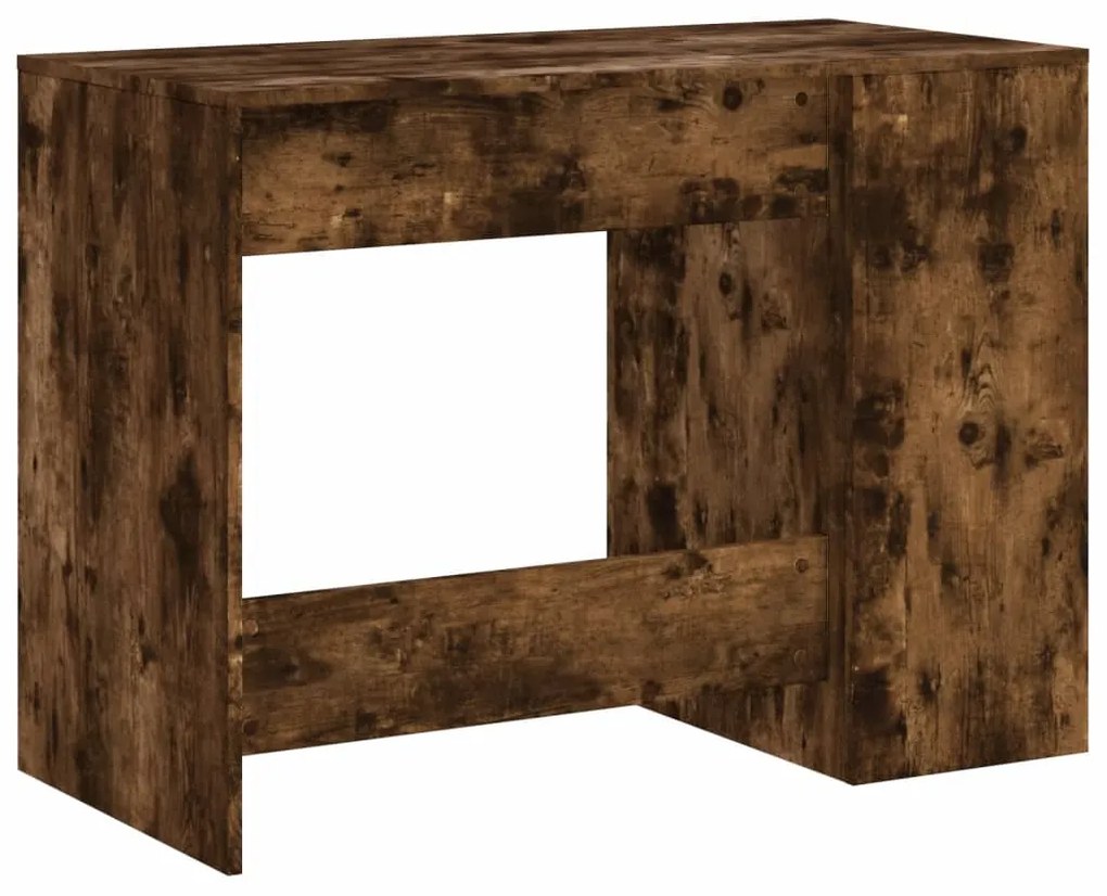 Secretária 102x50x75 cm derivados de madeira carvalho fumado