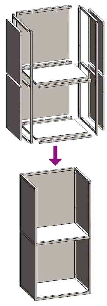 Suporte para lenha 40x30x80 cm aço laminado a frio preto