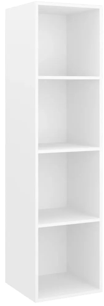 3 pcs conjunto de móveis de TV contraplacado branco