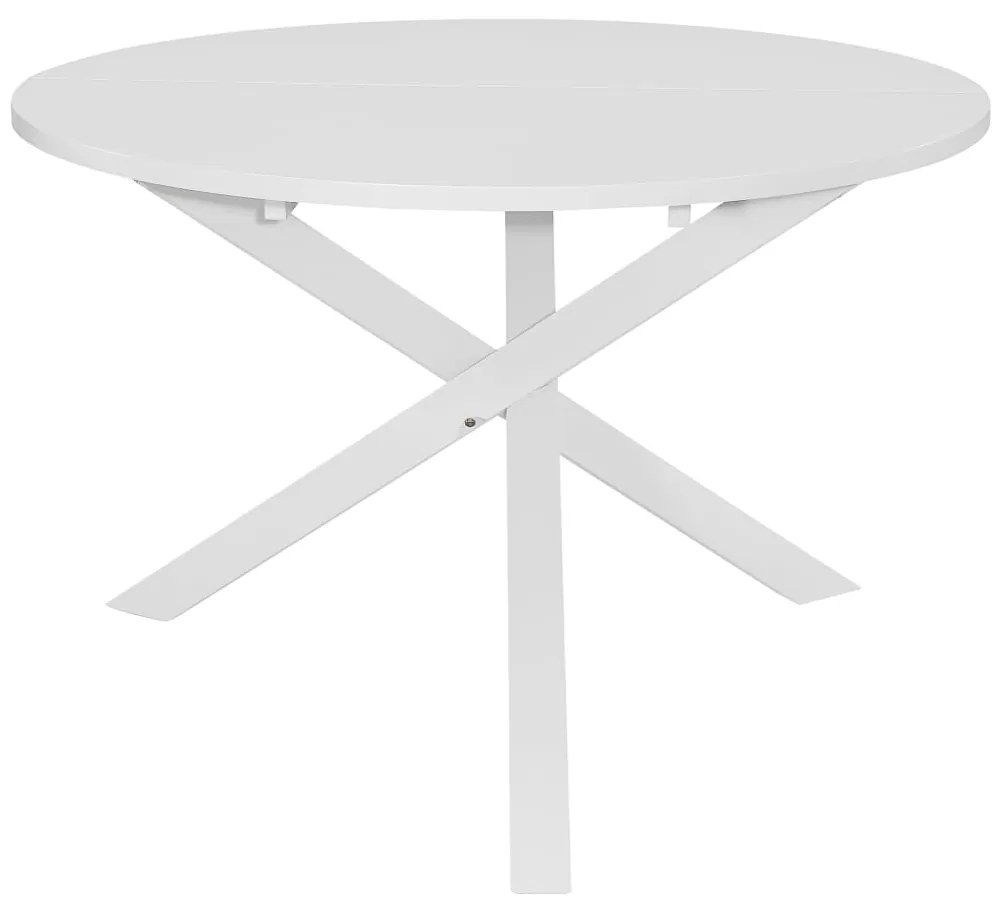 5 pcs conjunto de jantar MDF branco