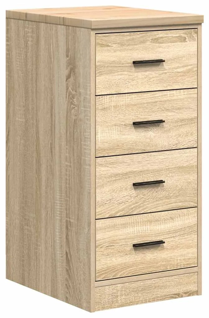 Armários de garagem 2pcs derivados de madeira carvalho sonoma