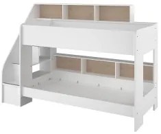 Beliche SUPER JOJO Branco e Carvalho L90 x P200 cm