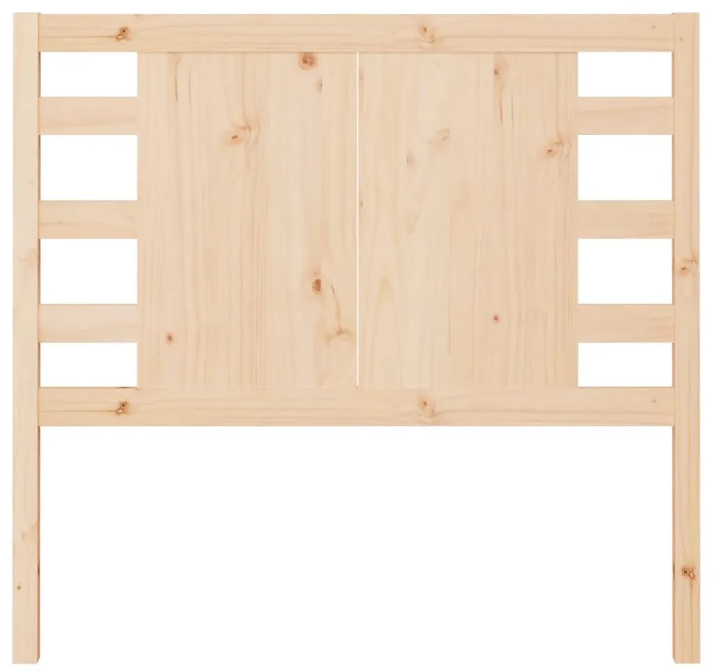 Cabeceira de cama 81x4x100 cm pinho maciço