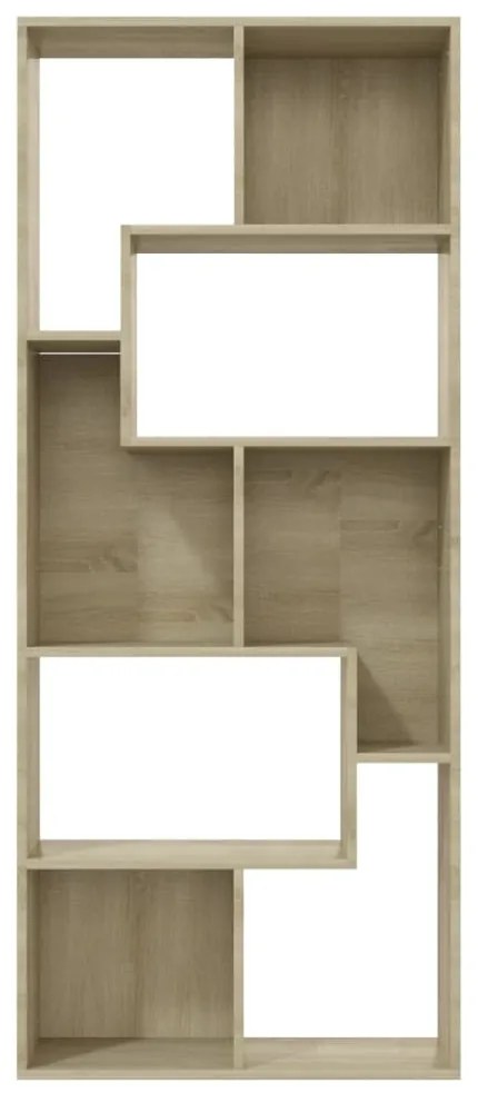 Estante 67x24x161 cm derivados de madeira carvalho sonoma