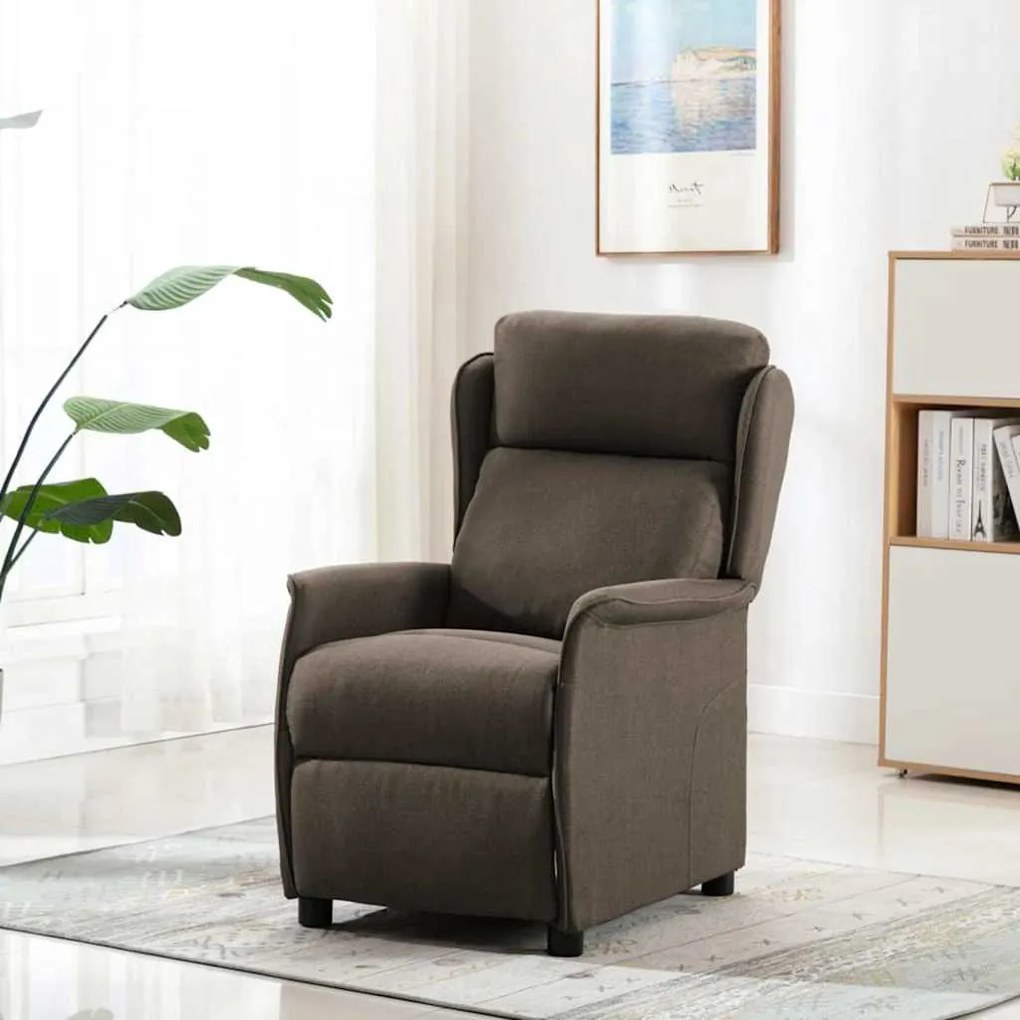 Cadeira de Massagem em Tecido Taupe