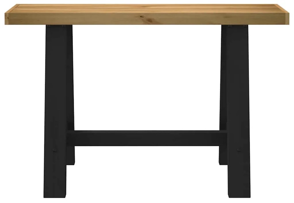 Mesa consola NOAIN pernas em forma de A 120x30x75 cm