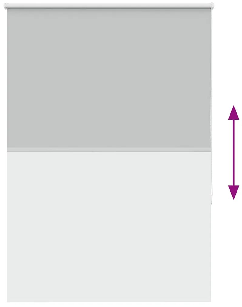 Persiana de enrolar 100x150 cm largura tecido 95,7 cm poliéster