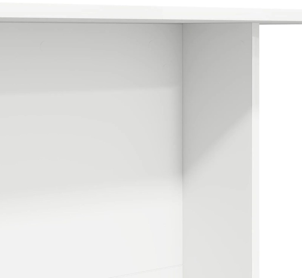 Mesa de Jantar vidaXL Branca 110x60x75 cm Madeira Engenharia