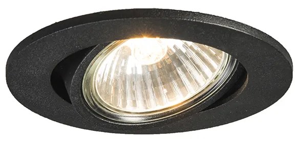 Downlight moderno preto inclinável - Cisco Design,Moderno