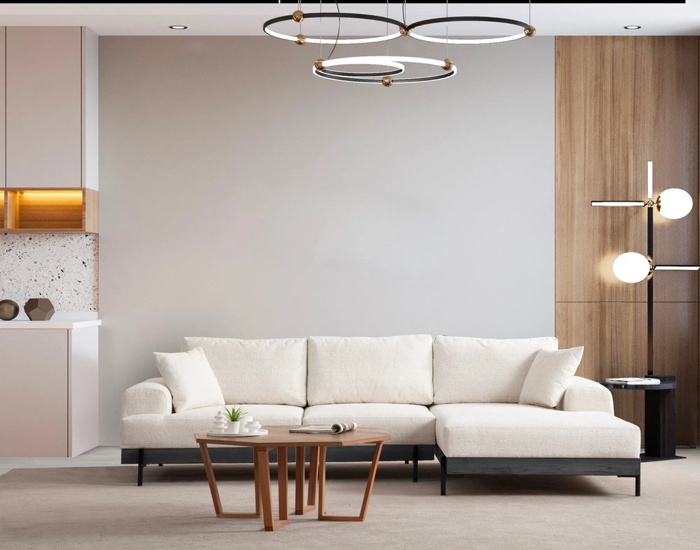 Sofá de Canto Eti – Branco – 280 x 170 cm