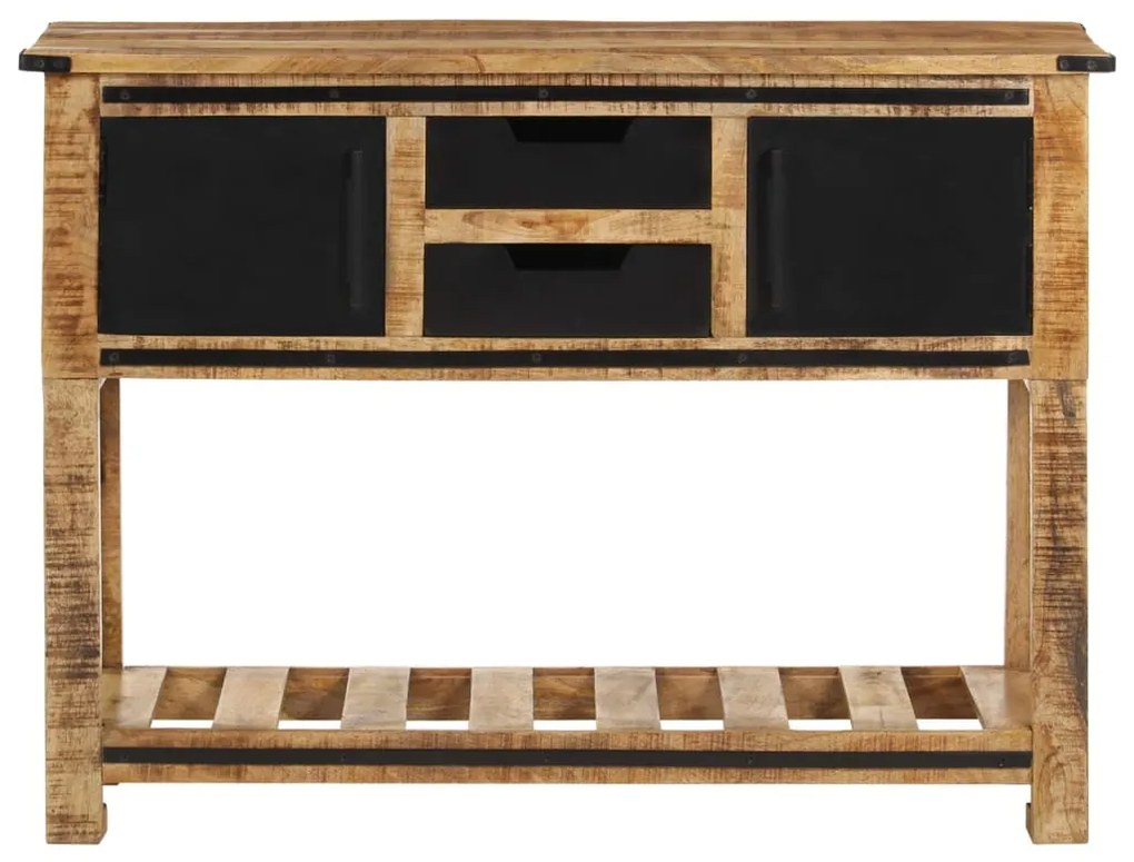 Mesa consola 100x35x75 cm madeira de mangueira maciça