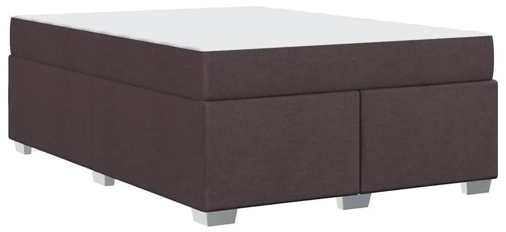 Estrutura da Cama Outros Castanho escuro 160 x 200 cm tecido