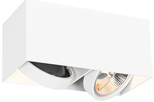 Projetores de design com AR111 retangular 2 luzes - Box