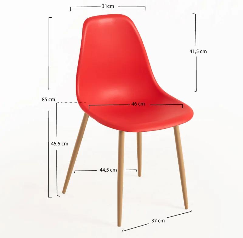 Cadeira Mykle - Vermelho