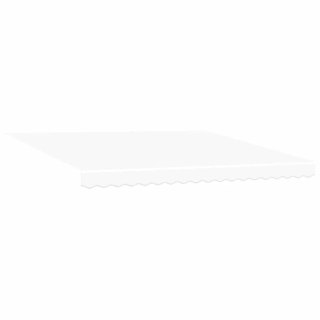 Toldo Retrátil Automático vidaXL com LED Branco 400x350 cm