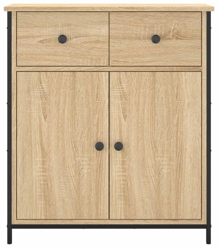 Aparador 70x30x80 cm derivados de madeira carvalho sonoma