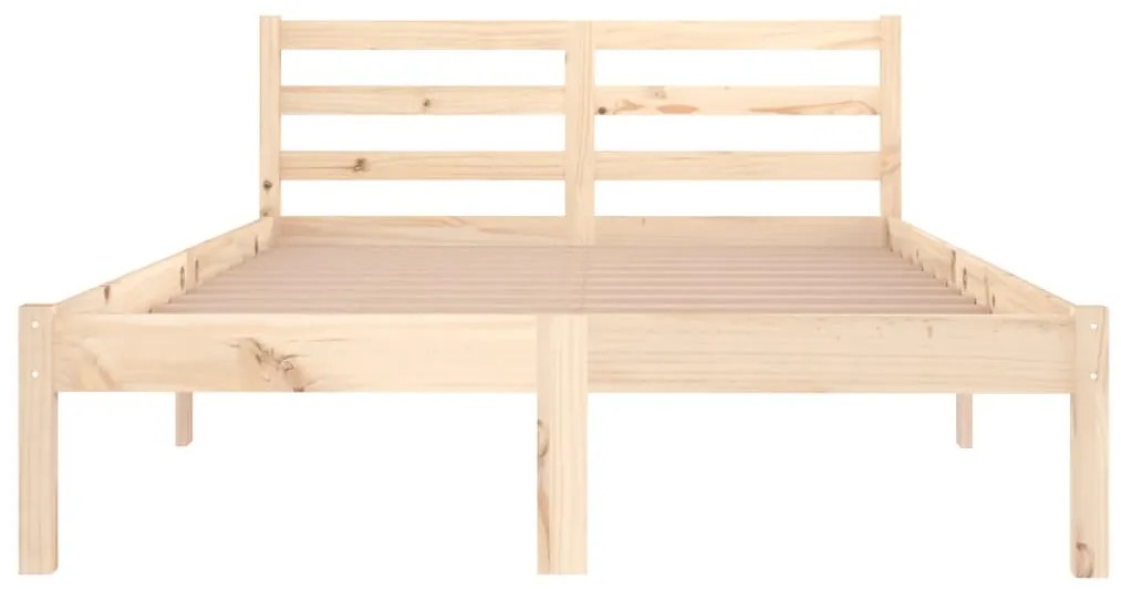 Estrutura de cama 120x200 cm pinho maciço