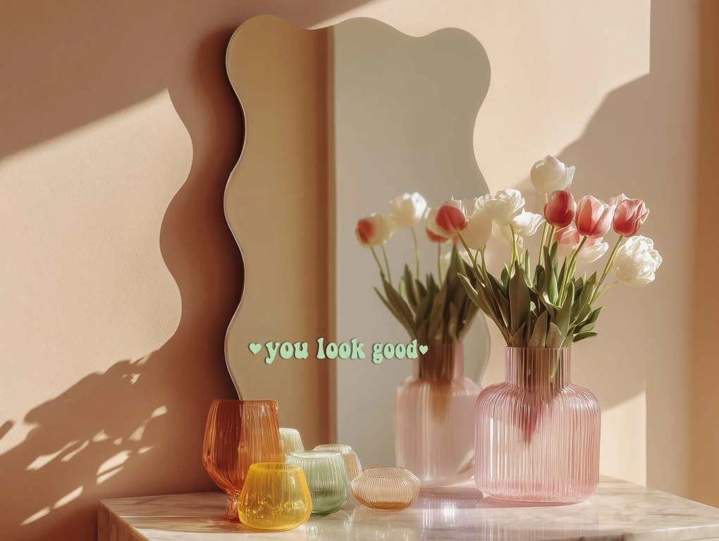 Autocolante para espelho S12 – You look good