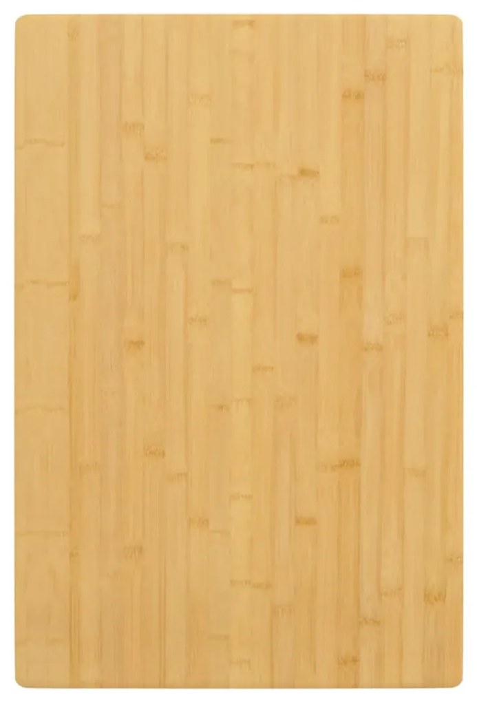 Tampo de mesa 60x100x1,5 cm bambu
