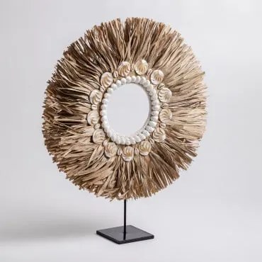 Figura Decorativa Kuglu Natural - Sklum