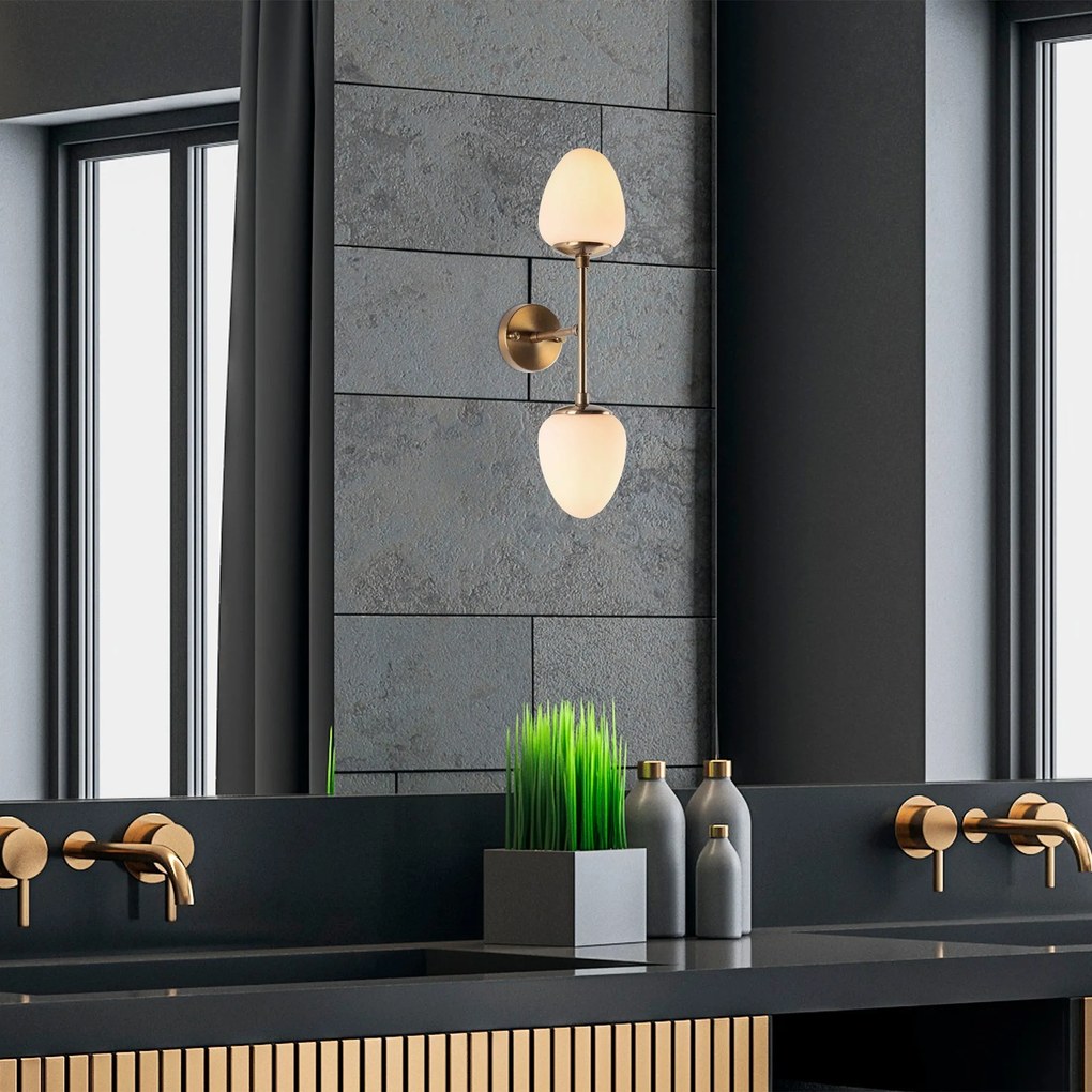 Candeeiro de Parede Camflo – Vintage – 12 x 23 x 56 cm