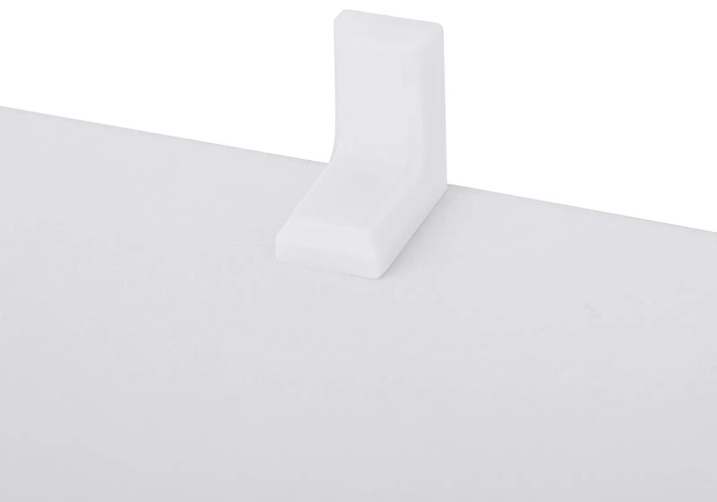 Estante sala com 6 prateleiras 70 x 24 x 190,5 cm branco