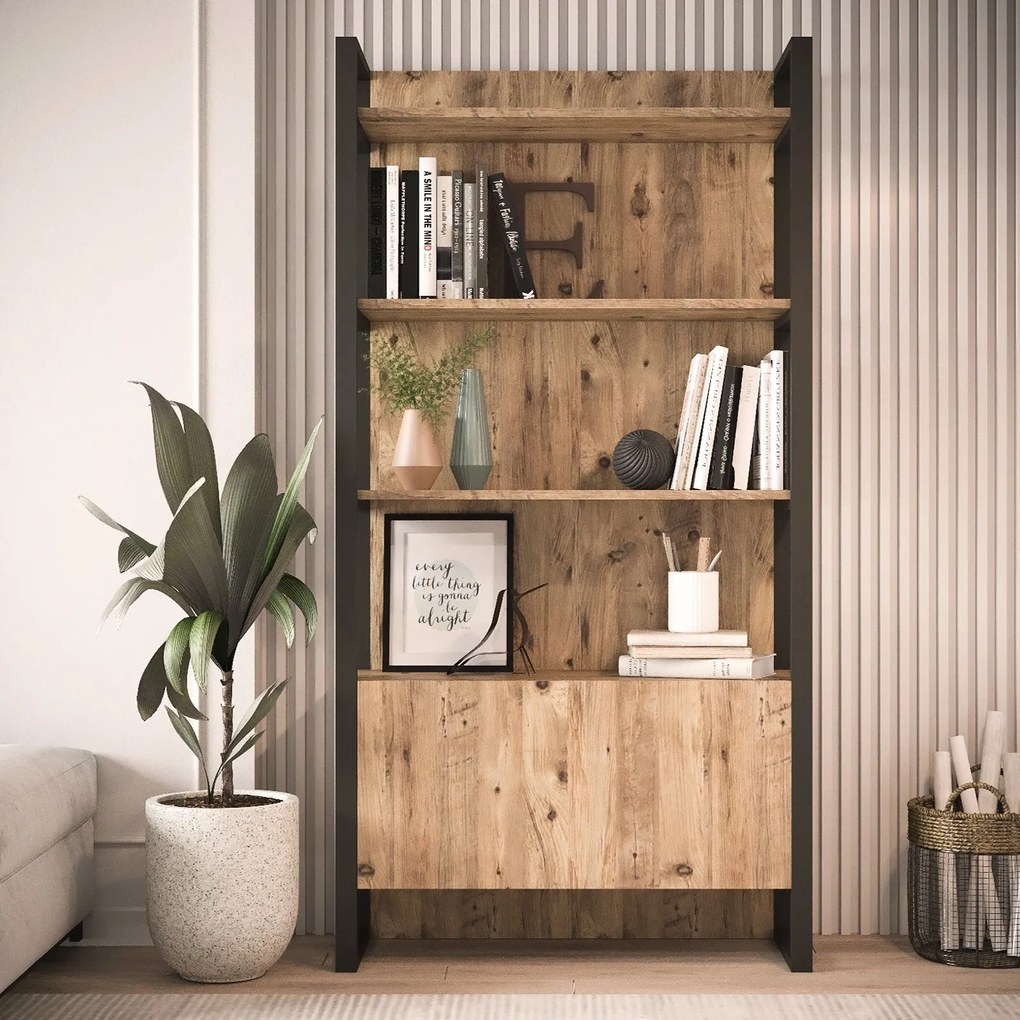 Estante ML6 – Pinho Atlântico – 90x180x34 cm