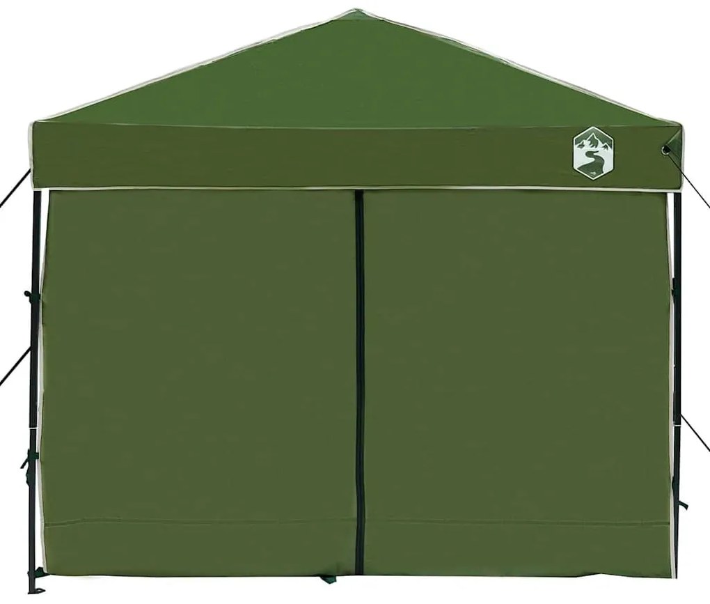 Tenda de Toldo Verde 250 x 250 x 227 / 236 / 245 cm Tecido Oxford
