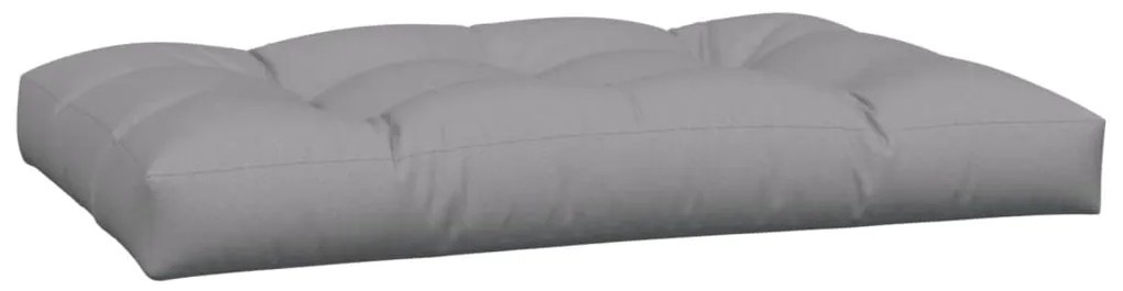 Almofadões p/ móveis de paletes 2 pcs tecido cinza