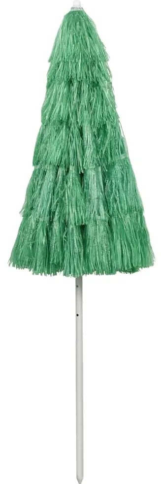 Guarda-sol de praia Hawaii 240 cm verde