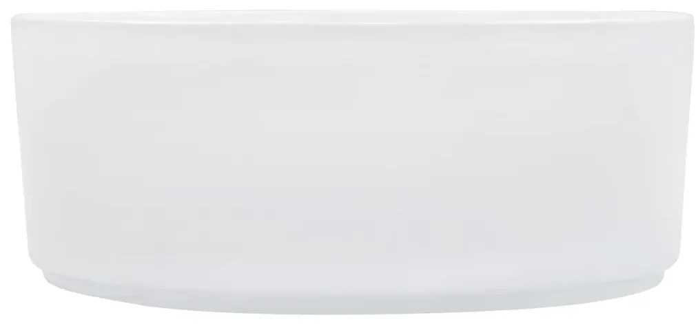 Lavatório 36x14 cm cerâmica branco