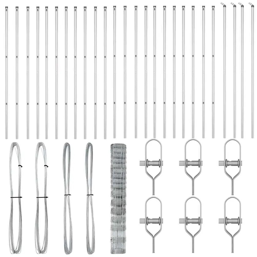 Cerca de Campo 1,2 x 50m Aço Galvanizado