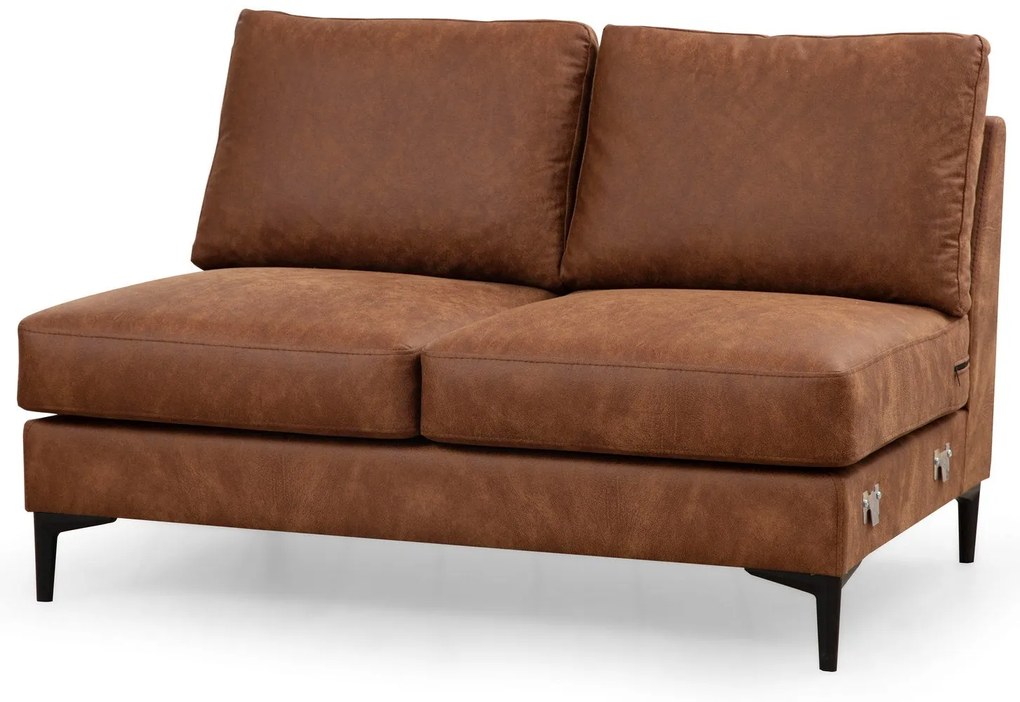 **** Sofá de Canto Porto Corner – Camel – 155 cm x 314 cm x 200 cm
**
