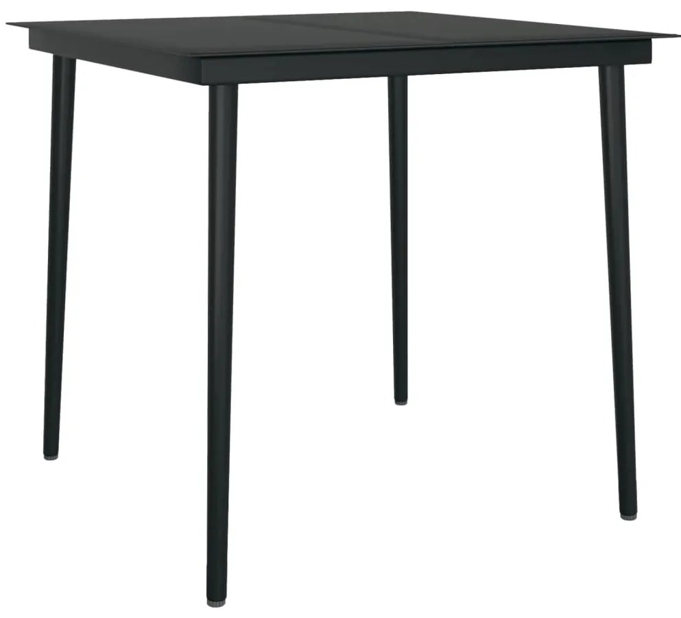 3 pcs conjunto de jantar p/ jardim com almofadões vime PE bege