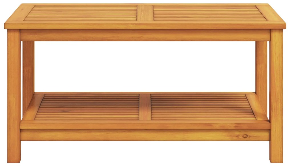 Mesa de Café 110x55x45 cm Madeira de Acácia Maciça