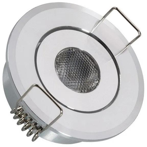 Foco Downlight LED Ledkia A+ 1 W 80 Lm (Branco quente 3000K)