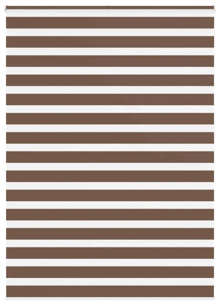 vidaXL Cortina de zebra 165x200 cm largura do tecido 160,9cm poliéster