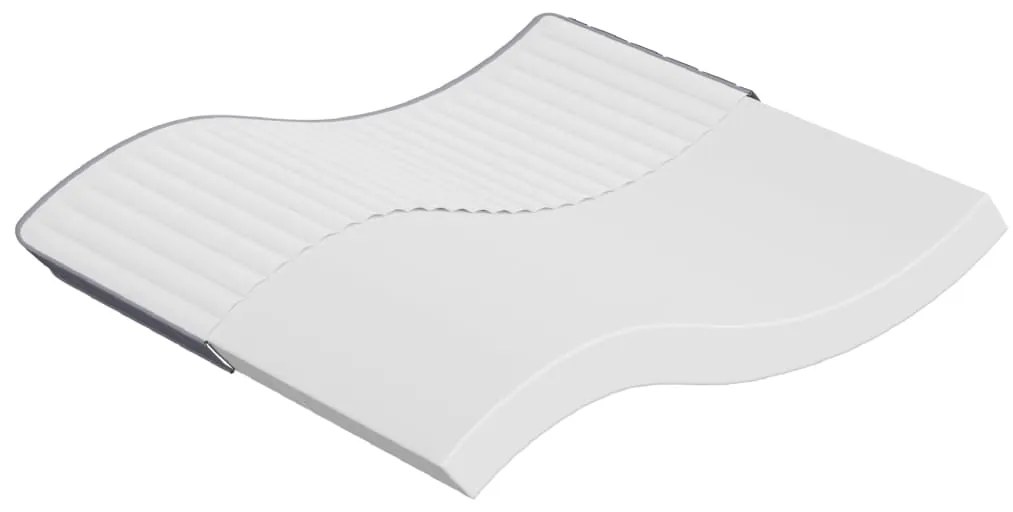 vidaXL Colchão de espuma médio suave 180x200 cm