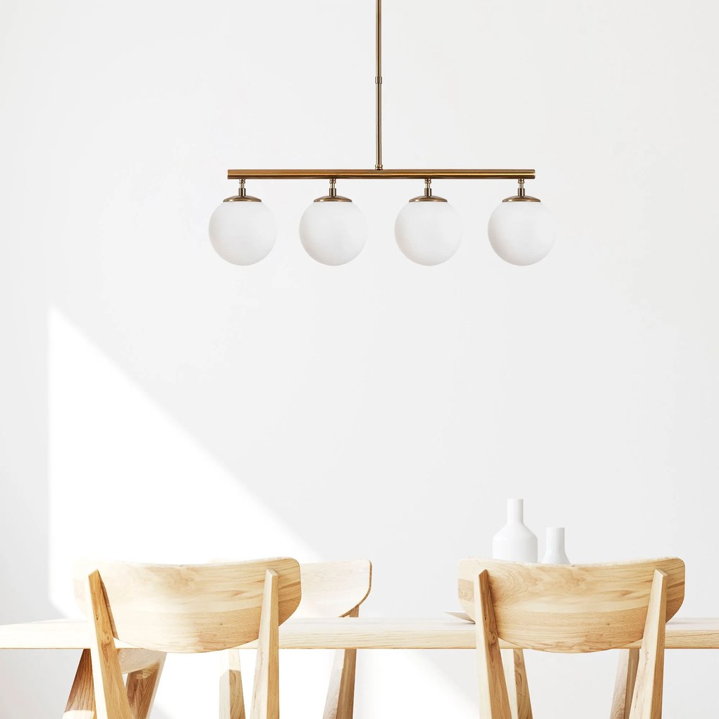 Candeeiro de Teto Fazli – Vintage – 70 x 15 x 43-87 cm